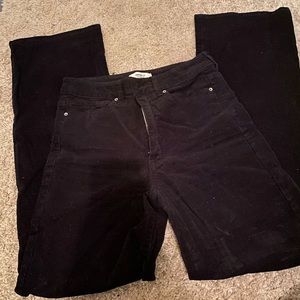 Black Corduroy Jeans